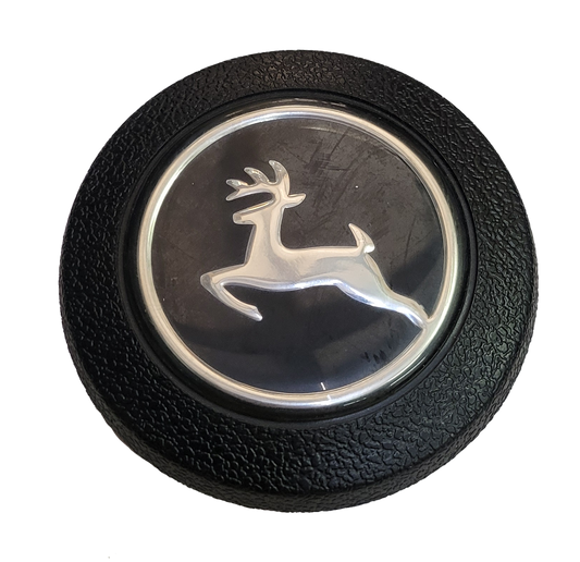 CAP STEERING WHEEL OE JD GLASS - John Deere Glass Cap for Steering Wheel