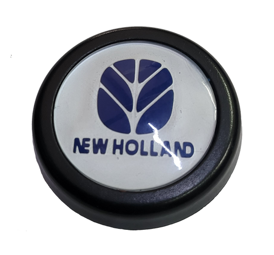 CAP STEERING WHEEL OE NH GLASS - New Holland Glass Cap for Steering Wheel